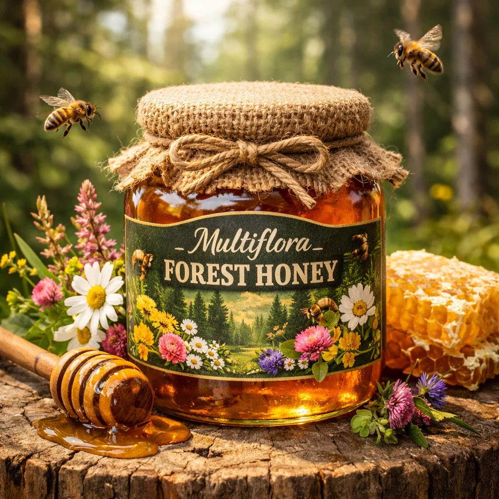 Multiflora Forest Honey - Image 1